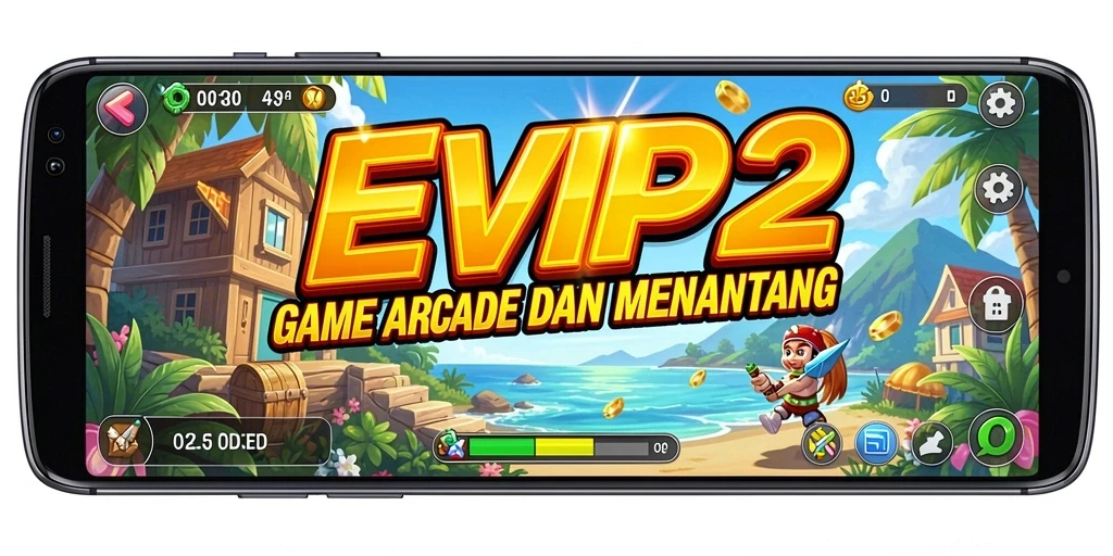 Tampilan gameplay seru dengan tantangan menarik di EVIP2.