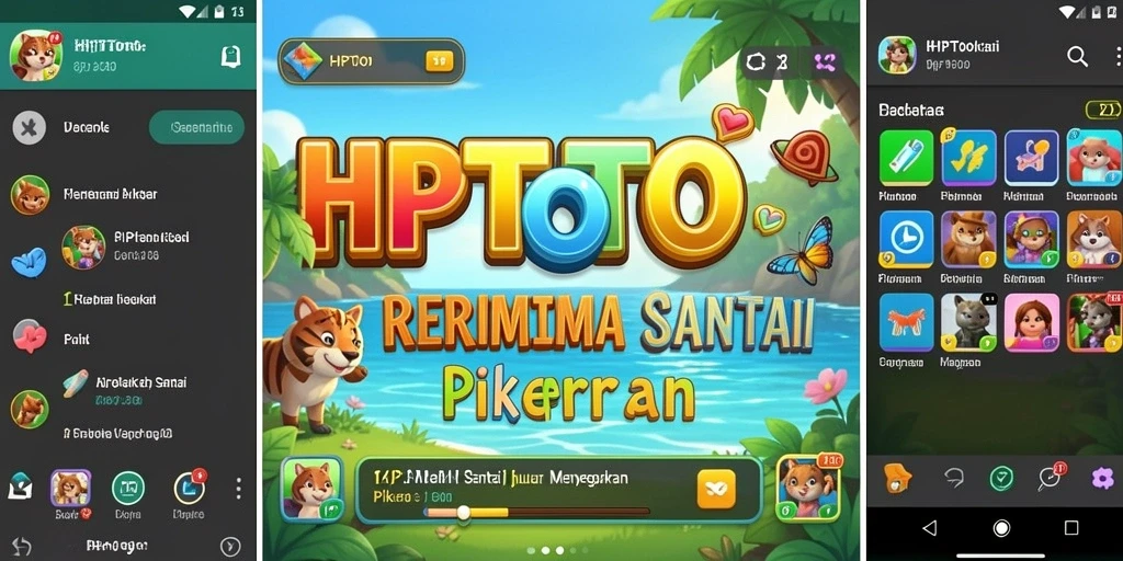 Menampilkan gameplay HPTOTO yang penuh warna dan menantang.