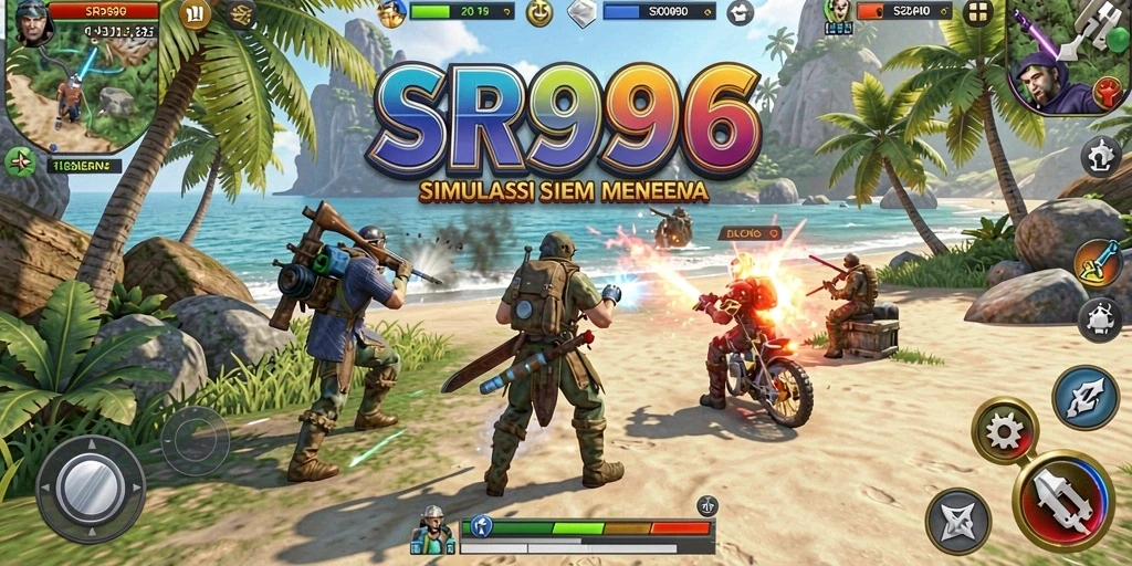 Screenshot menunjukkan gameplay SR996 yang mengasyikkan dan interaktif.